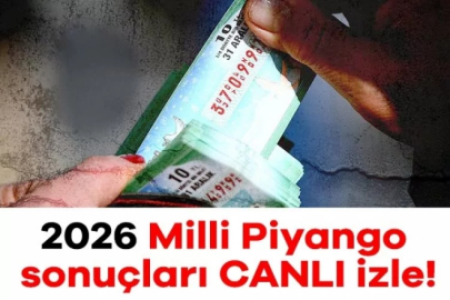 2026 Milli Piyango sonuçları CANLI izle!