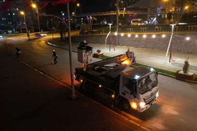 Bursa'da yeni yılda ışıklar sönmeyecek!