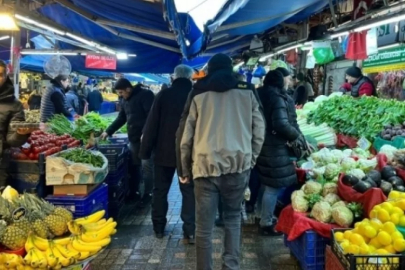 Bursa'nın en meşhur pazarında vatandaş ve esnaf karşı karşıya geldi!