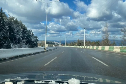 Yeni yılın ilk günü Bursa'da caddeler boş kaldı!