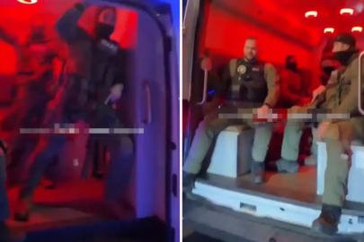 Maduro'yu, New York sokaklarında sergilediler