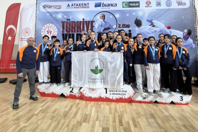 Osmangazili Karateciler Madalyaya Doydu