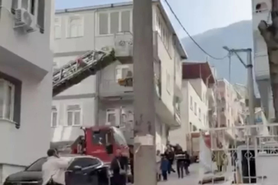 Bursa'da suç makinesi ortalığı birbirine kattı! Balkonda kilitledi...