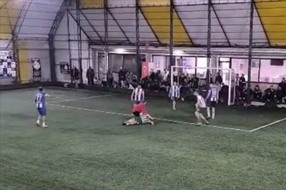 Sahada ölümle burun buruna: Dili boğazına kaçtı...