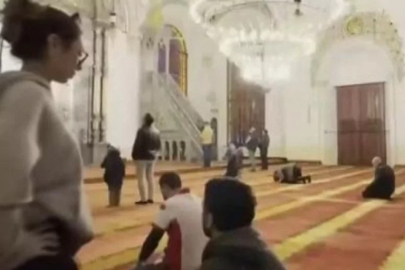 Sosyal medyadan tepki yağmıştı: Camideki videoya soruşturma!