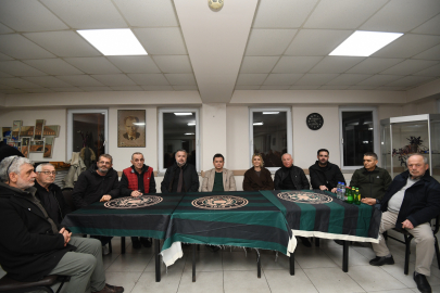 Başkan Aydın’dan Namık Kemal Spor Kulübü’ne Ziyaret