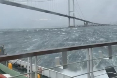 Marmara Denizi'nde korkunç anlar! Mahsur kaldılar...