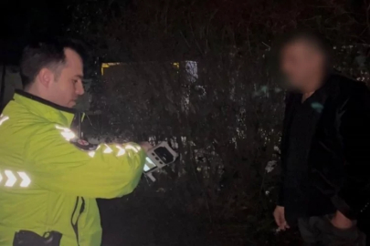 Polisi görünce tuvaletini yaptı! Bursa'da şaşırtan anlar...