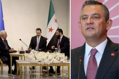 Özel'e 5 dakika bile ayırmadı, Şam'da Şara ile görüştü