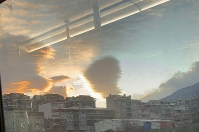 Bursa'da gökyüzü bile haber verdi! Herkes yukarı bakıyor