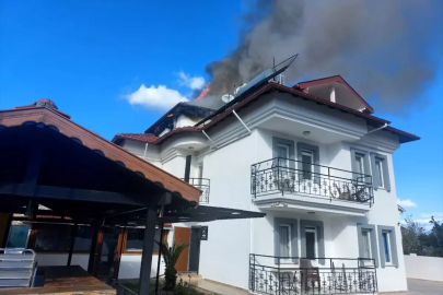 Muğla'da apart otelde çıkan yangın söndürüldü