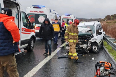 Balıkesir’de İstanbul-İzmir Otoyolunda 12 araçlık zincirleme kaza: 1 ölü, 10 yaralı