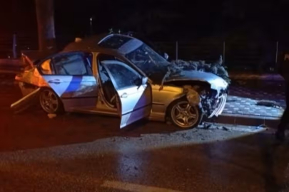 Bursa'da korkunç kaza: Hurdaya dönen otomobili görünce...