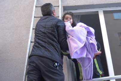Erzurum'da bir evden ‘bebek ağlama sesi’ geldi, herkes seferber oldu