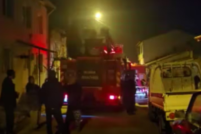 Bursa'da baca yangını mahalleliyi sokağa döktü! Ekiplerden hızlı müdahale...