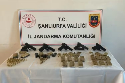 Şanlıurfa'da silah kaçakçılığı operasyonu: 4 gözaltı