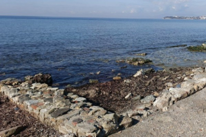 Kuşadası'nda yüzyıllar sonra ortaya çıkan izler!