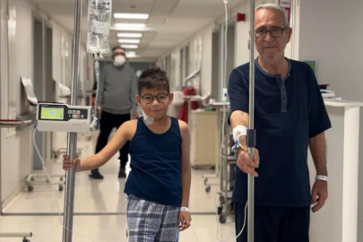 11 yaşındaki Bekir, dedesinin böbreğiyle hayata tutundu