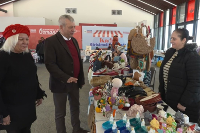 Girişimci Kadınların El Emeği Osmangazi Meydanı’nda Buluştu