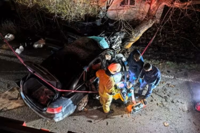 Bursa'da korkunç kazada 2 kişi feci şekilde can verdi!