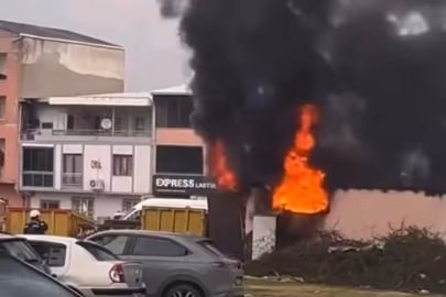 Bursa'da trafo patladı!