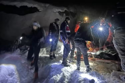 Çığın altında kalan çoban öldü!