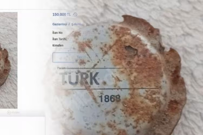 Yerde buldu, 150 bin TL'ye satışa koydu!
