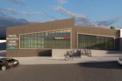 İnegöl Belediyesi Yeni Havuz İçin Çalışmalara Başladı