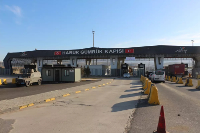 Habur Sınır Kapısı'nda 2025'te 3,4 milyar dolarlık ihracat