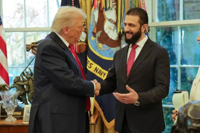 ABD Başkanı Trump: Suriye'nin çok saygın Cumhurbaşkanı ile çok iyi bir görüşme gerçekleştirdik