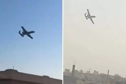 İsrail uçakları, Suriye'nin güneyindeki tarım arazilerine esrarengiz bir sıvı püskürttü