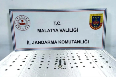 Malatya'da tarihi eser operasyonu