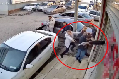 Mardin'de hastane önündeki silahlı kavgaya ait kamera görüntüsü ortaya çıktı