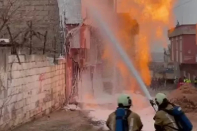 Kahramanmaraş'ta altyapı çalışmasında doğalgaz hattında patlama oldu