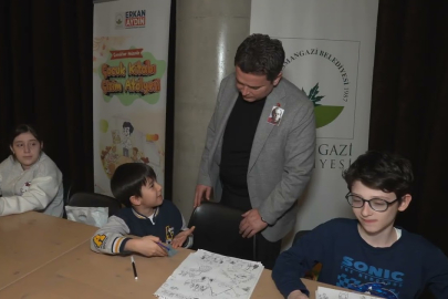 Başkan Aydın Çocukların Masalsı Dünyasına Eşlik Etti