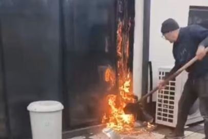 Bursa İnegöl'de panik yaşandı! Mahalleli seferber oldu