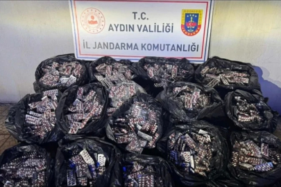 Aydın'da 152 bin 800 adet uyuşturucu madde ele geçirildi