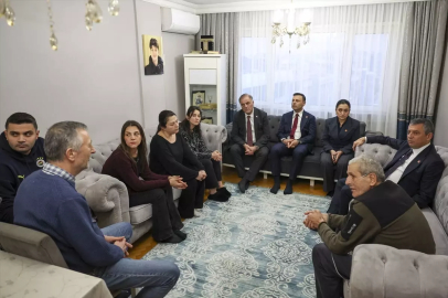 CHP Genel Başkanı Özel'den Atlas Çağlayan'ın ailesine taziye ziyareti