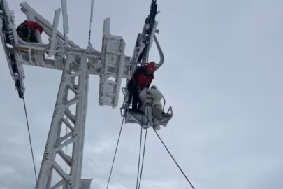 Uludağ'da korku dolu anlar! Hala kurtarılmayı bekliyorlar...