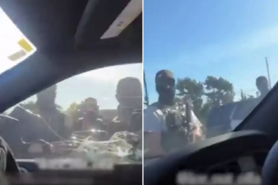 ABD'de şiddet bitmiyor! Arabanın camını kırarak gözaltına aldılar