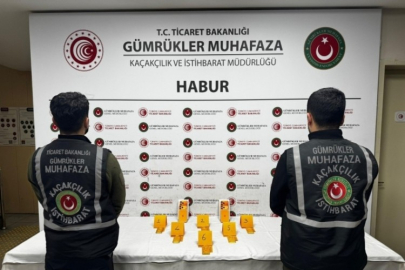 Ayakkabı içinde sınırdan altın kaçırmaya çalıştılar! Rakamı duyunca şok olacaksınız...