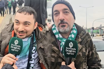 Bursasporlu taraftarları konuştu: 'Bol gollü bir maç olacak'