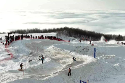 Rize'de adrenalin sis deniziyle buluştu, ortaya görsel şölen çıktı