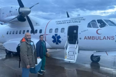 Acil organ nakli için Hava Kuvvetleri devreye girdi