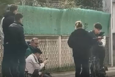 Bursa'da trafik kazası! Bisiklet sürücüsü havaya fırladı...