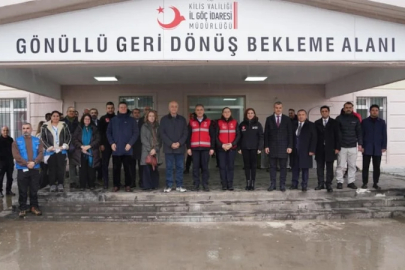 Suriyelilerin gönüllü geri dönüşleriyle ilgili Göç İdaresi'nde açıklama