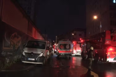 Apartmanda yangın! O anlar kamerada