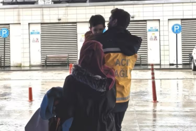 Bursa'da küçük çocuk korkuttu! Apar topar hastaneye kaldırıldı