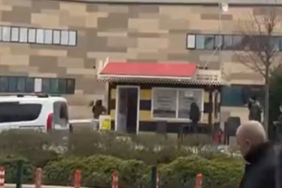 Bursa Şehir Hastanesi'nde korku dolu anlar! Taksi durağına saldırdı...