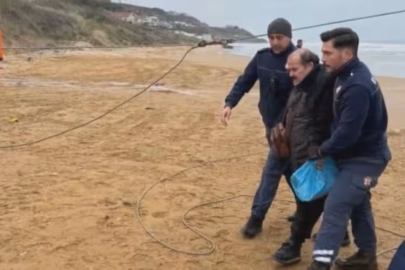 Karaya oturan gemide tahliye talebinde bulunan kaptan kurtarıldı